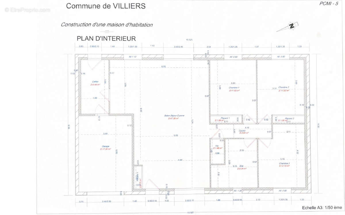 Maison à vendre 4 pièces 3 chambres Terrain 760 m² avec garage VILLIERS (86) - photo 5