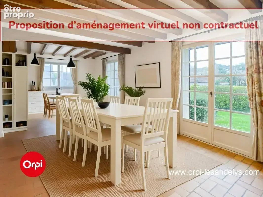 Maison À Vendre 3 chambres - Centre Ville Les Andelys - Sous sol total - photo 3