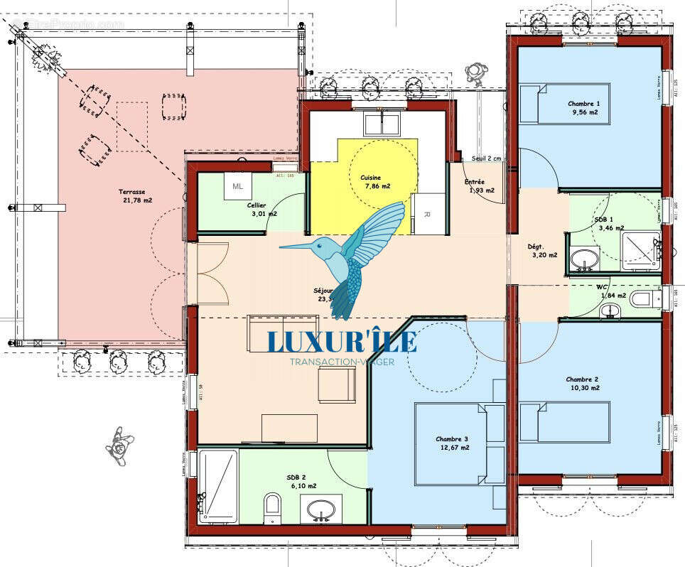 Maison à MORNE-A-L&#039;EAU