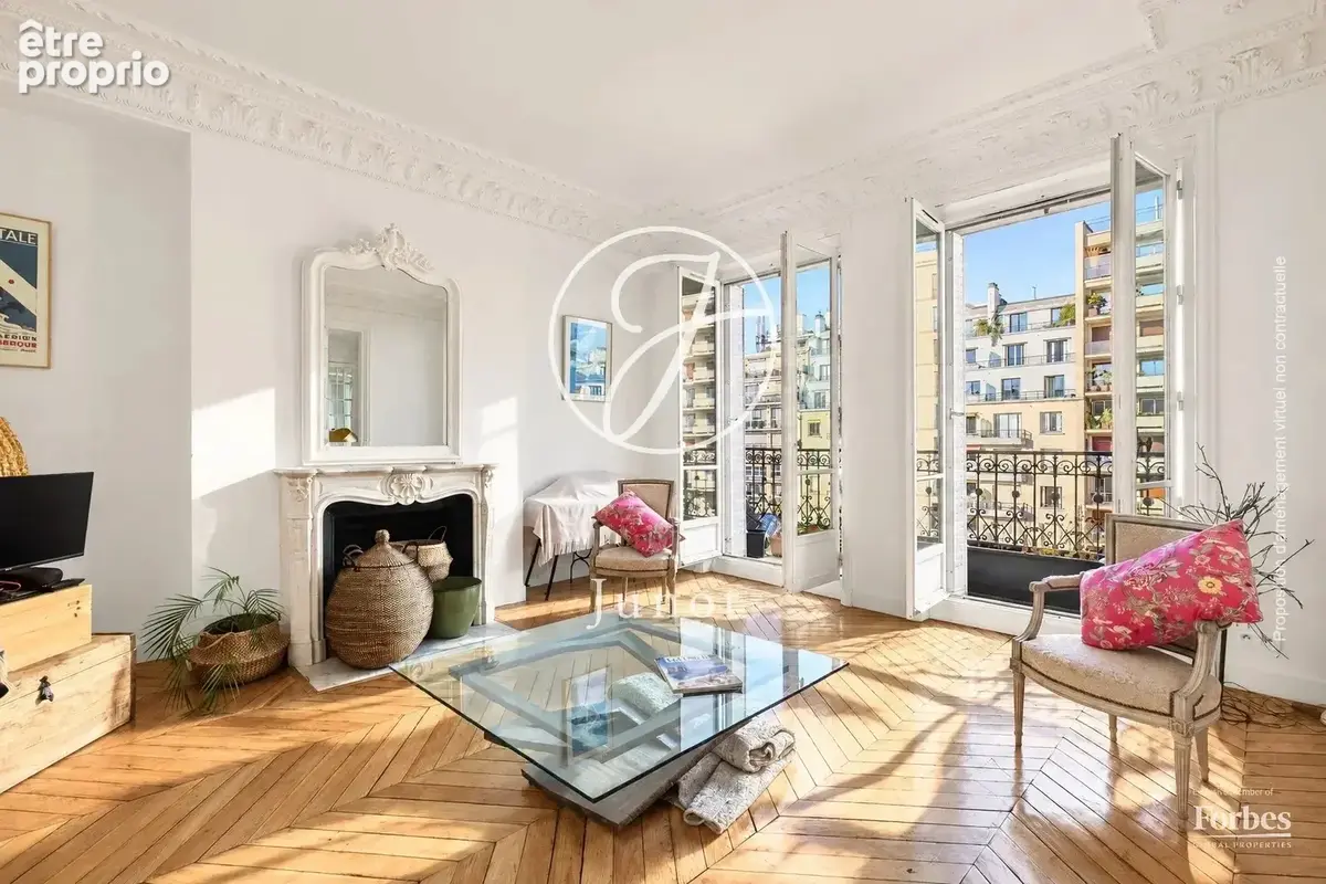 Paris 16e - HENRI MARTIN / FLANDRIN - Appartement familial et de réception - 6 pièces - 173,75m² Carrez - 4 chambres - Balcon fi - photo 4