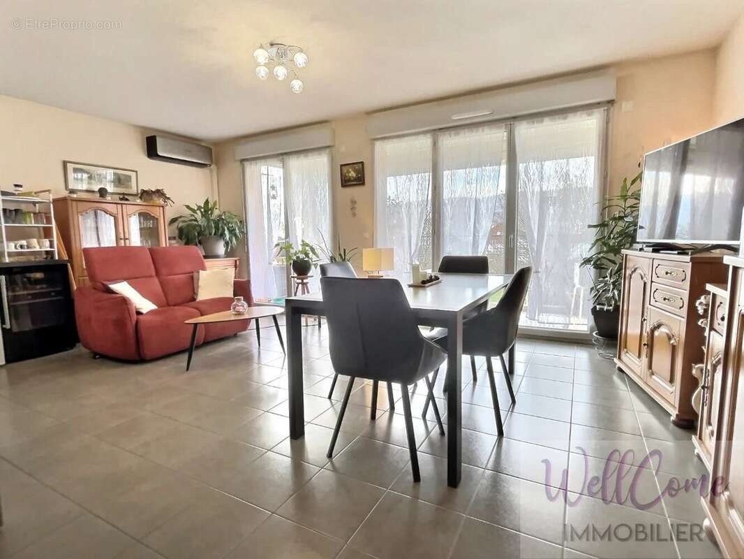 Grésy sur Aix appartement 3 pièces climatisé de 69m² vues dégagées avec cave et parking collectif - photo 12