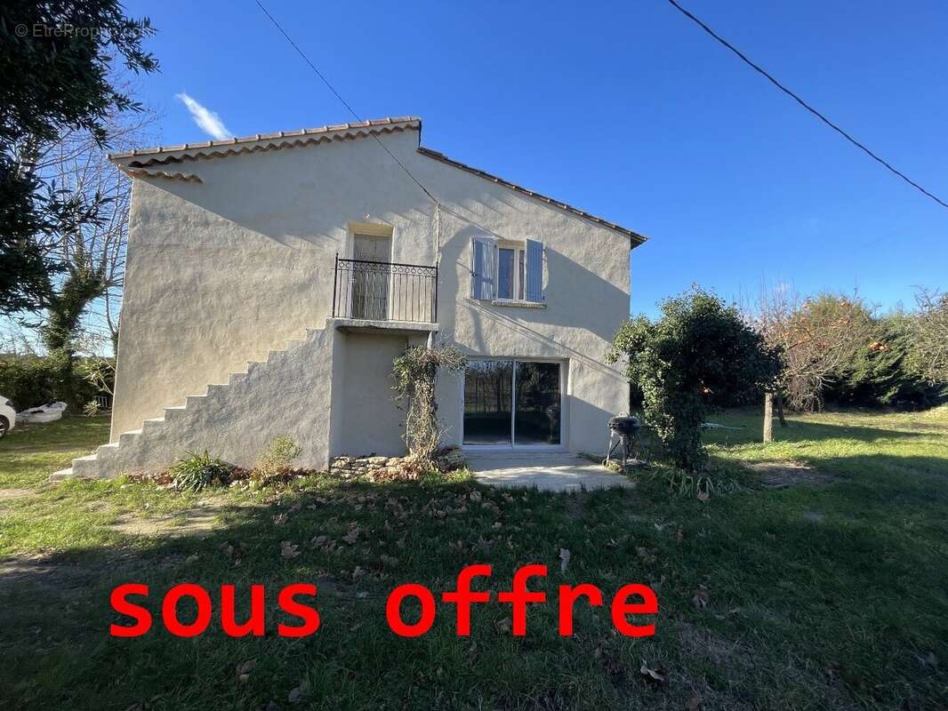 Maison à RIBAUTE-LES-TAVERNES