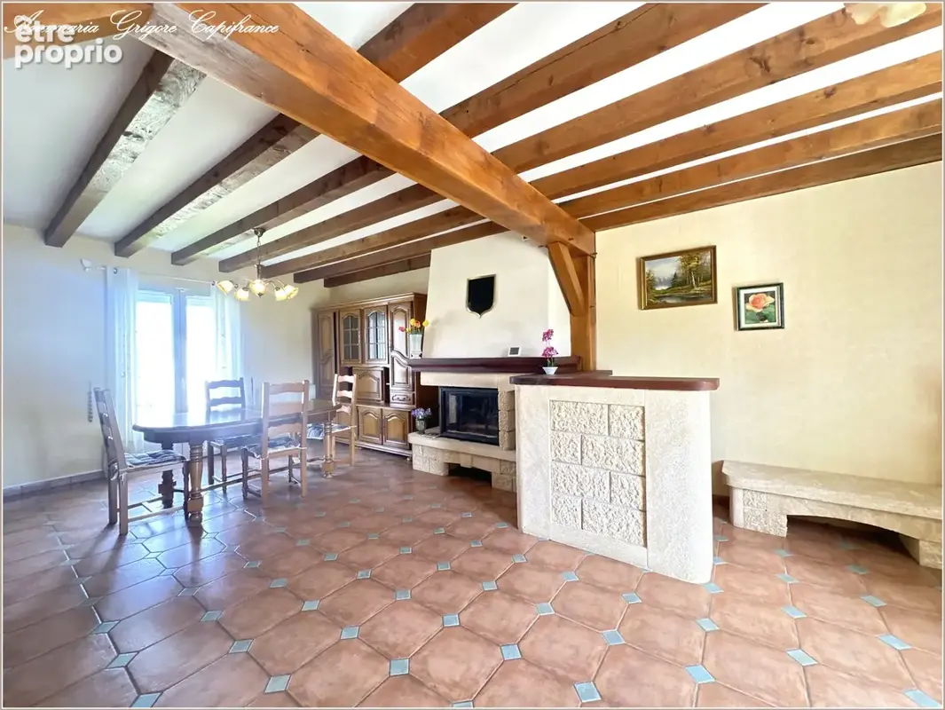 CHUISNES ( 28190) - Maison familiale 102m²,  3 chambres (possibilité d'une quatrième) terrain 1141 m², sous-sol total - photo 4