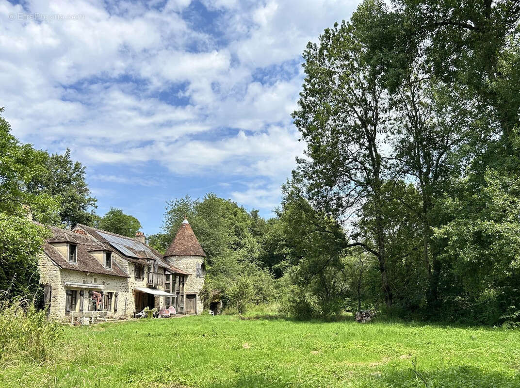 Ancien Moulin à Lignac  -  Propriété sans vis à vis de 249m2 habitables  au coeur de 4 hectares de nature - photo 3