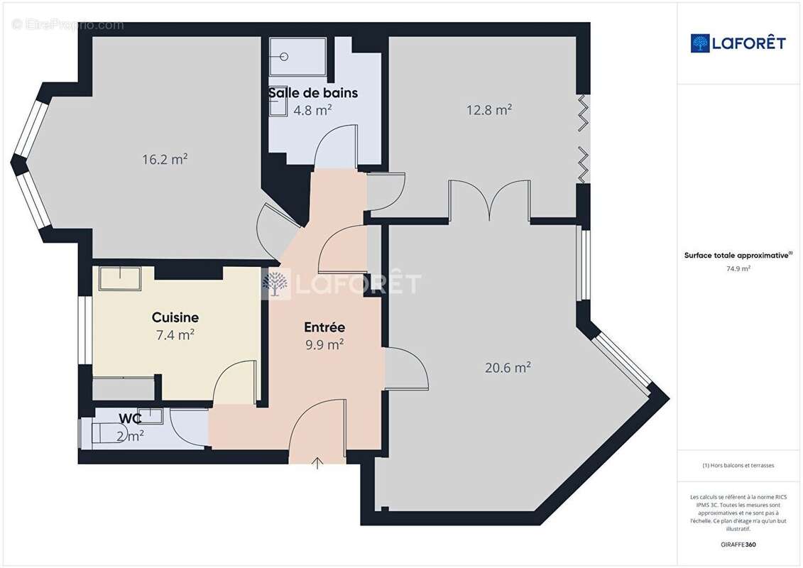 Appartement à QUIMPER