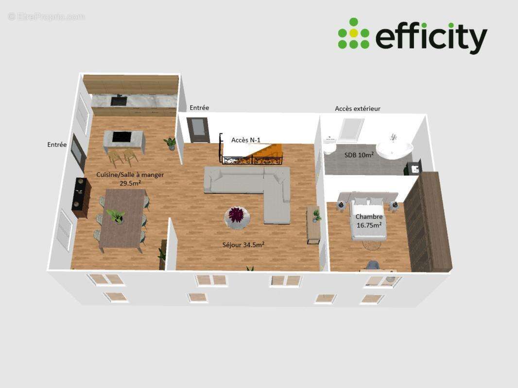Maison 152 m² à Barret-Sur-Meouge  - photo 10