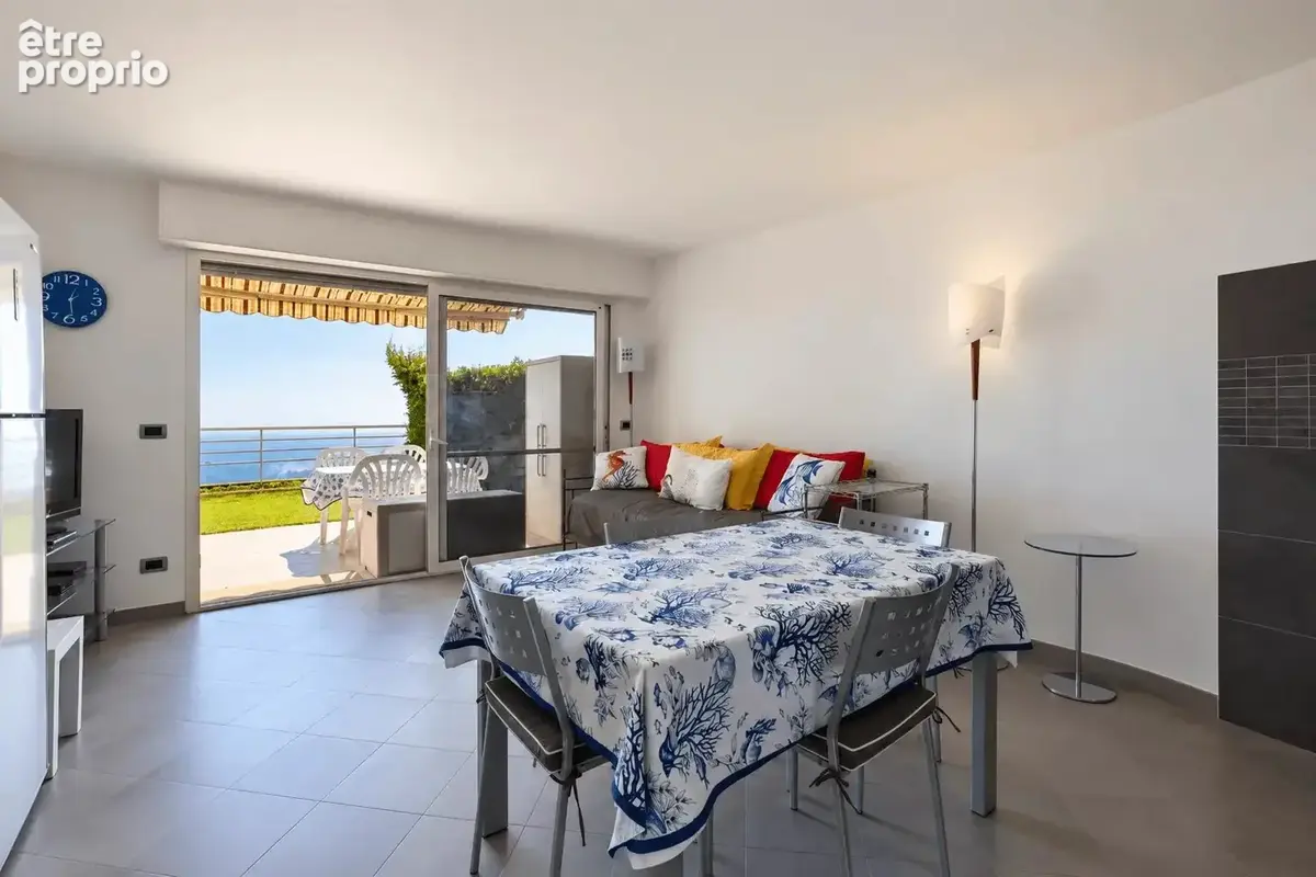 Exceptionnel deux pièces en rez-de-jardin avec parking, vue mer - photo 16