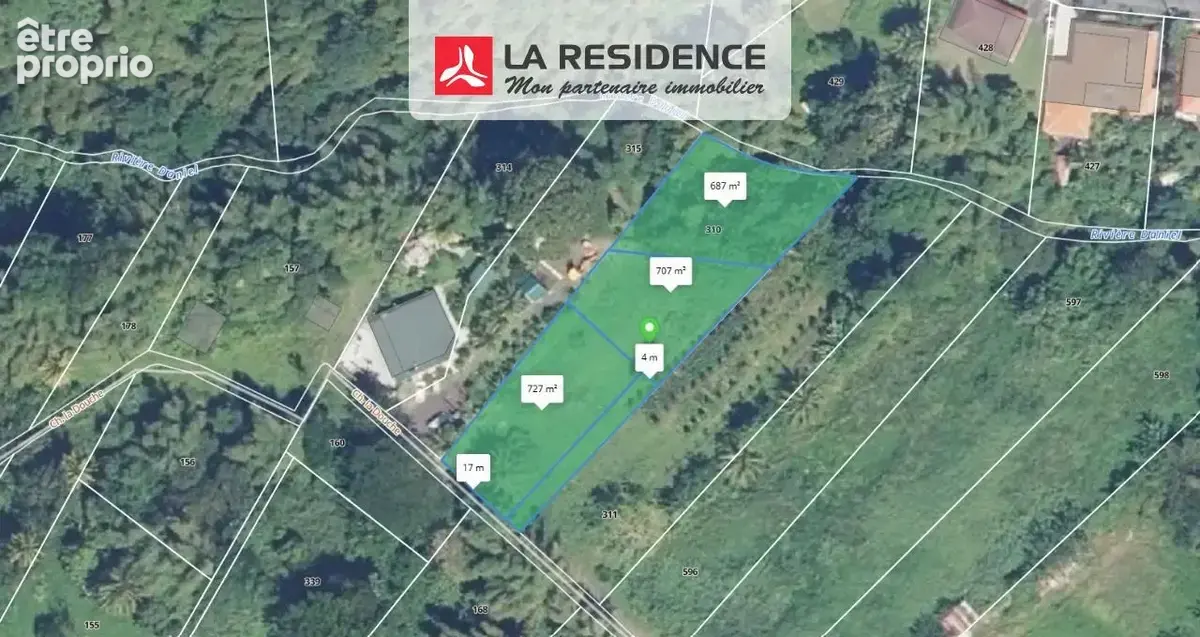 Terrain 707 m² à Le Morne-Rouge  - photo 2