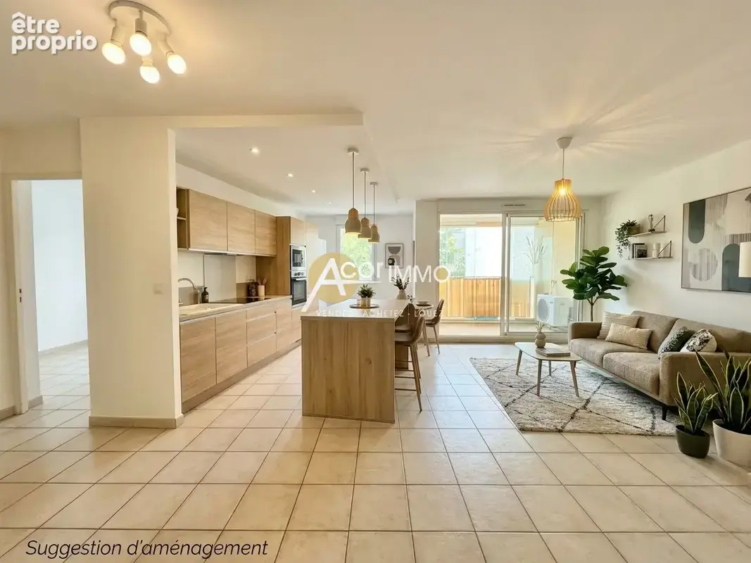 Appartement T2 balcon parking et ascenseur - photo 2