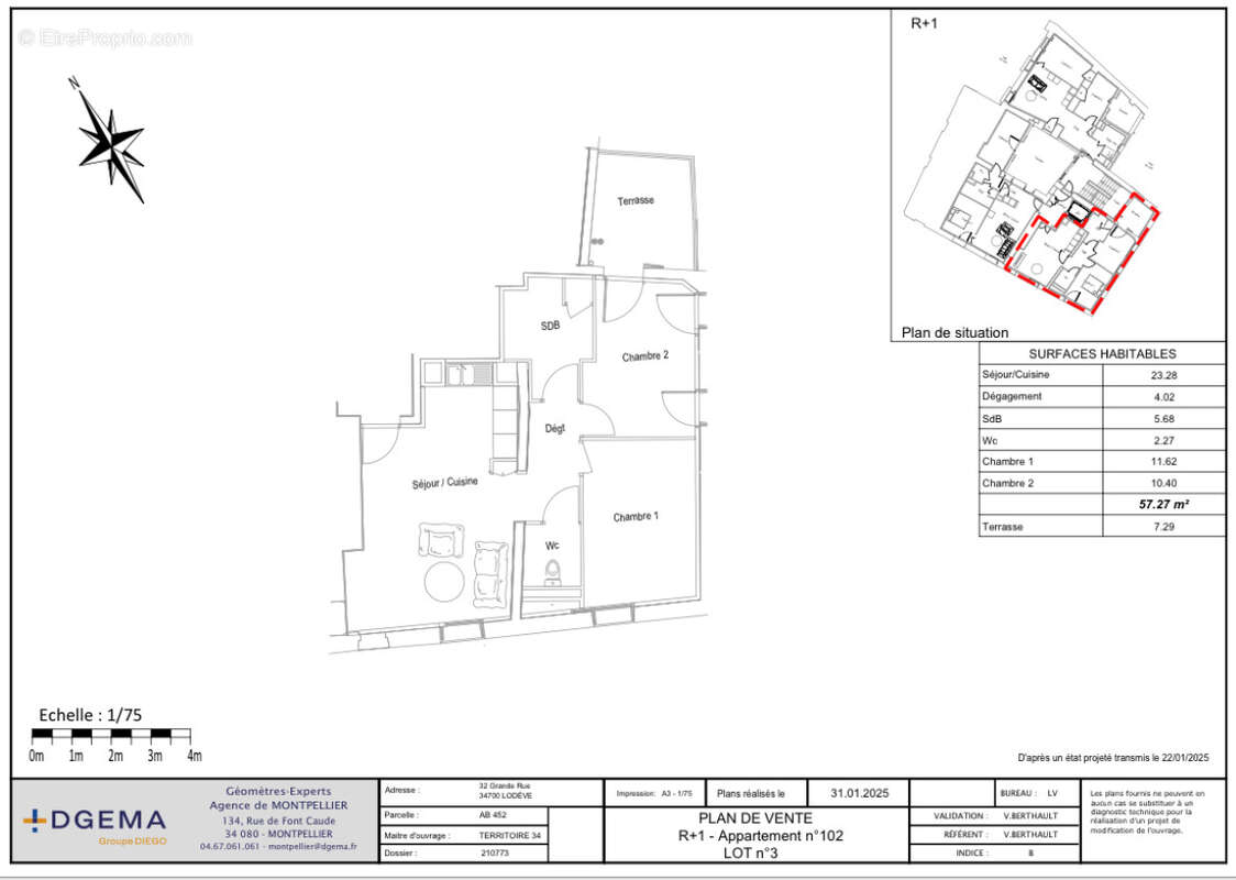 Appartement à LODEVE