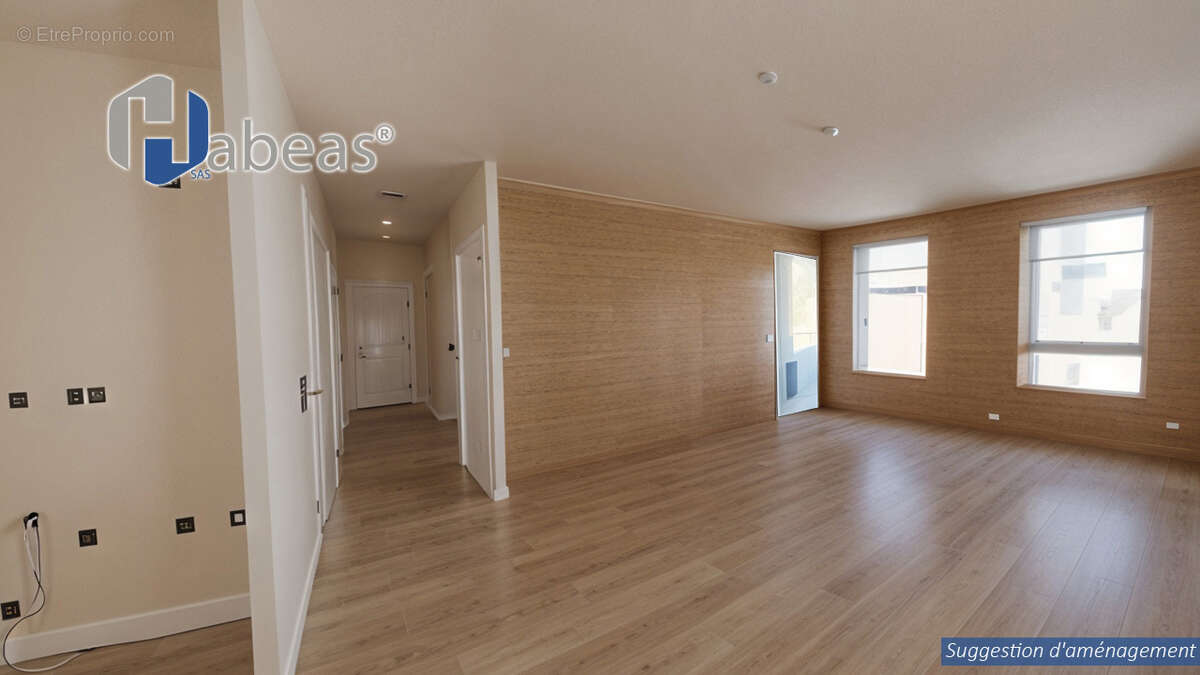 T3 avec 1 chambre plus 2 cabines , 64.83m², Balcon 5,58m², Casier à Ski, cellier - photo 4
