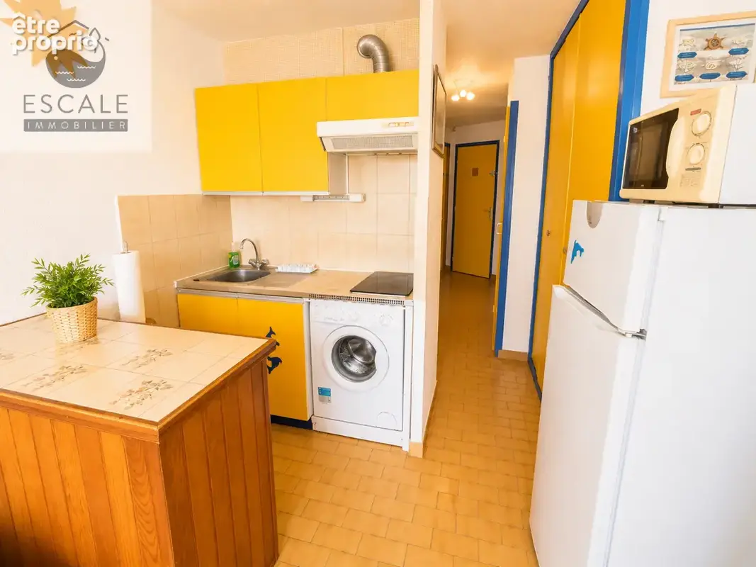 Vente studio cabine + parking face a la mer quartier corniche a sete - photo 7