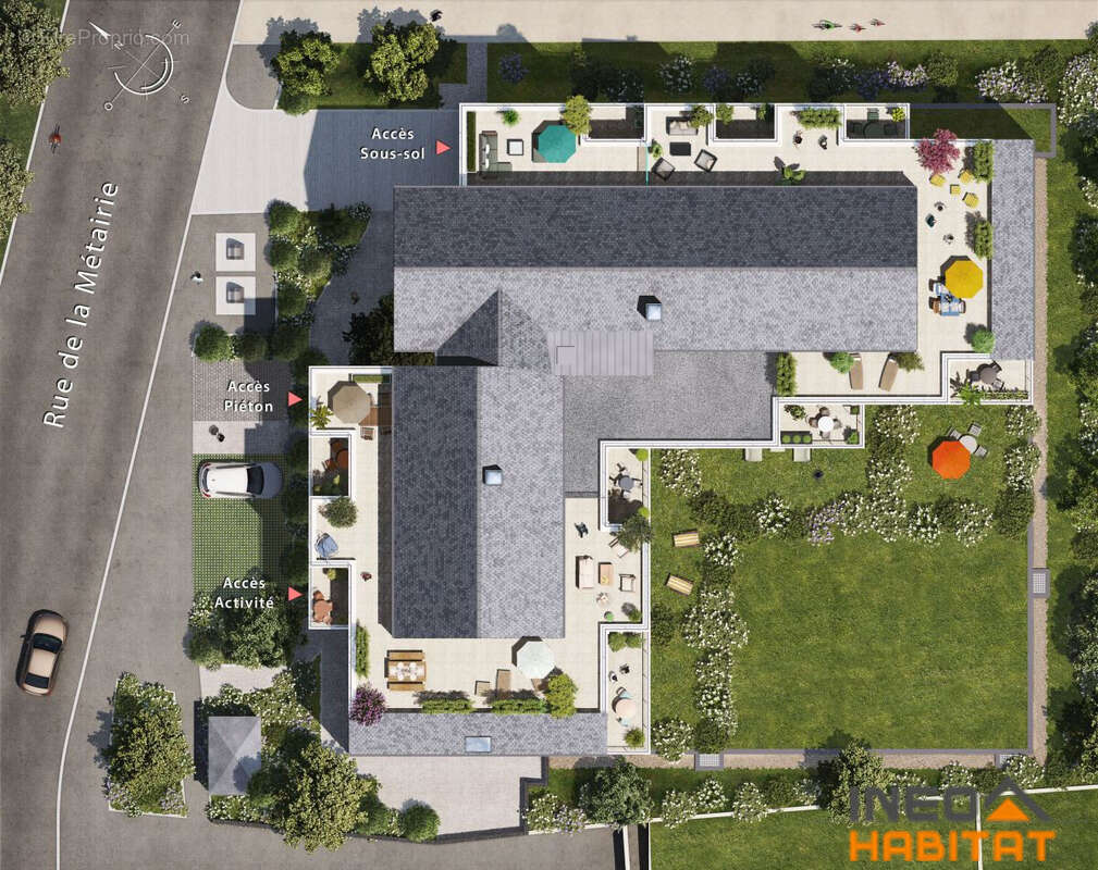 Appartement à LA CHAPELLE-DES-FOUGERETZ