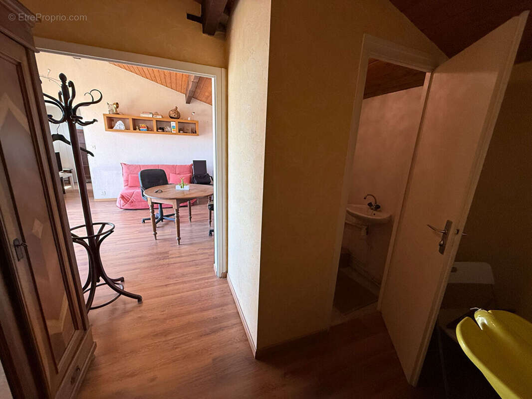 A vendre à ANNEMASSE, grand T2 en attique exposé sud avec vue Mont Blanc et Jet d'eau de Genève , garage - photo 10