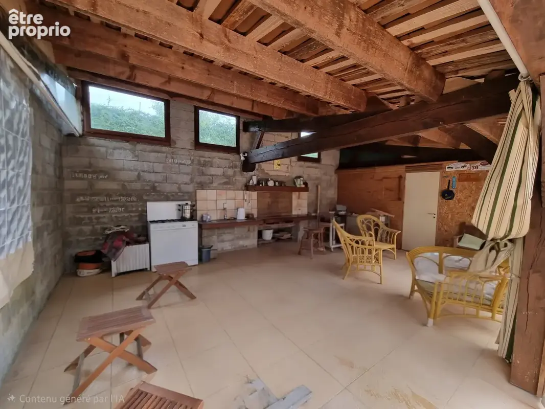 LA DOUZE   Maison périgourdine 145 m2 + dépôt 280 m2   Terrain piscinable - photo 6