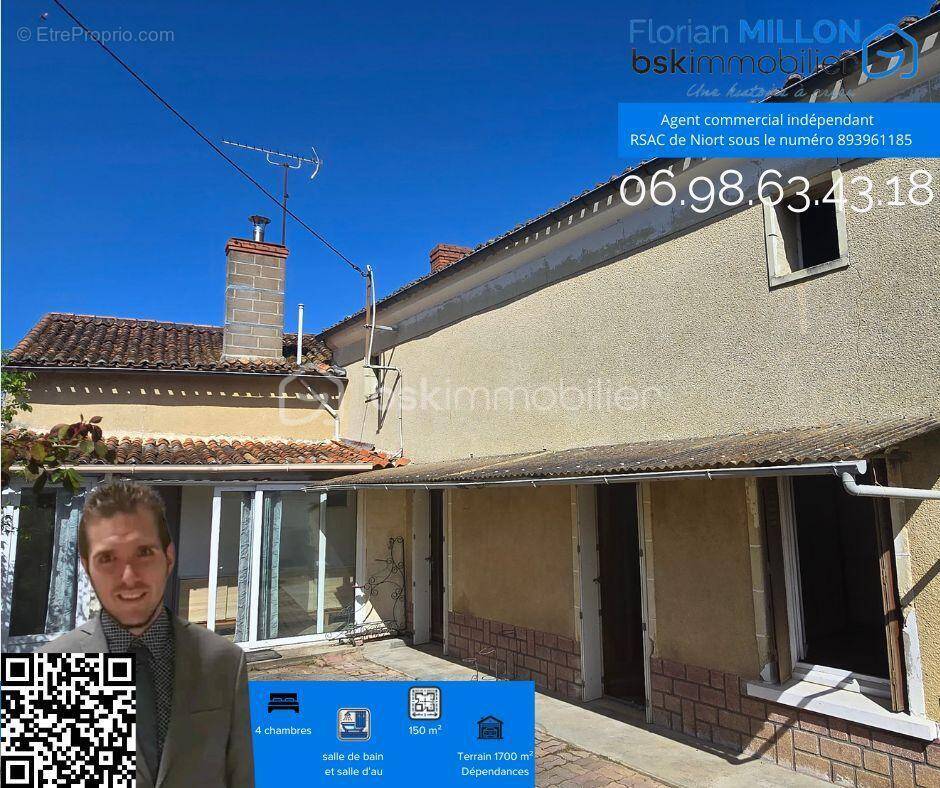 Maison à SAINT-MARTIN-DE-SANZAY