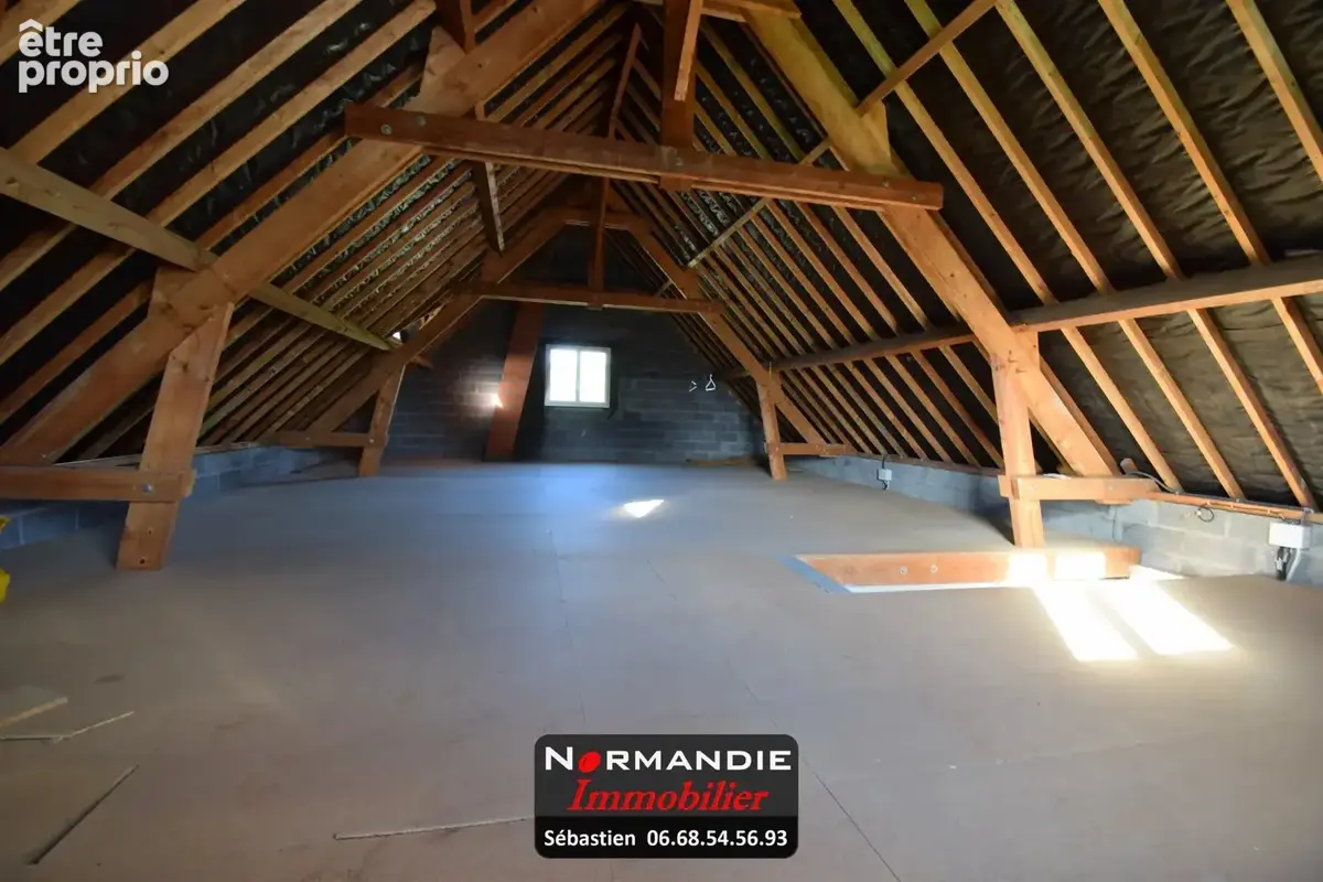 ? yerville – maison individuelle de plain-pied – 2 chambres – sous-sol – terrain 1 100 m² – grenier aménageable - photo 11