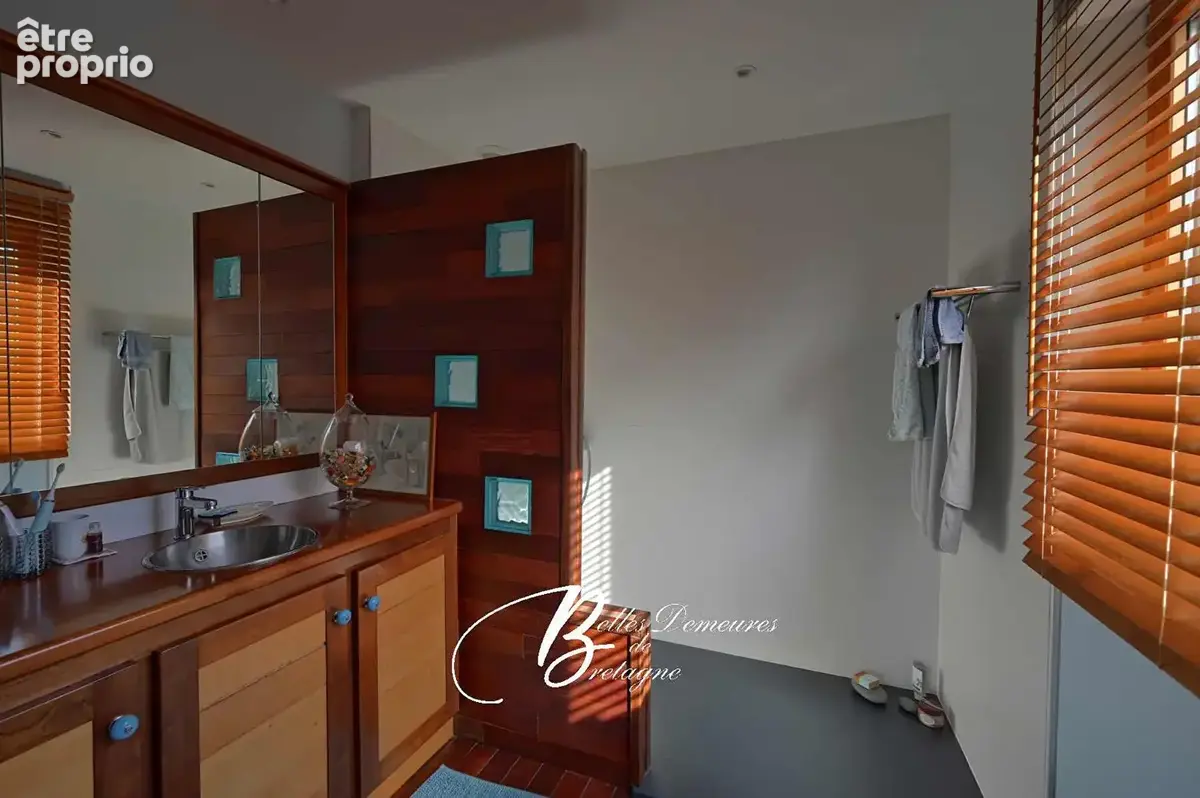 A vendre Maison contemporaine à ossature bois, lumineuse, avec vaste pièce de vie Pleudaniel Côtes d'Armor - photo 13