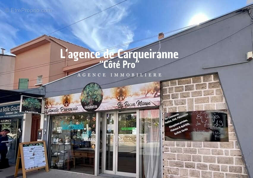Cession de droit au bail 80 m2 local commercial et appartement t2 idealement situe centre ville carqueiranne - photo 2