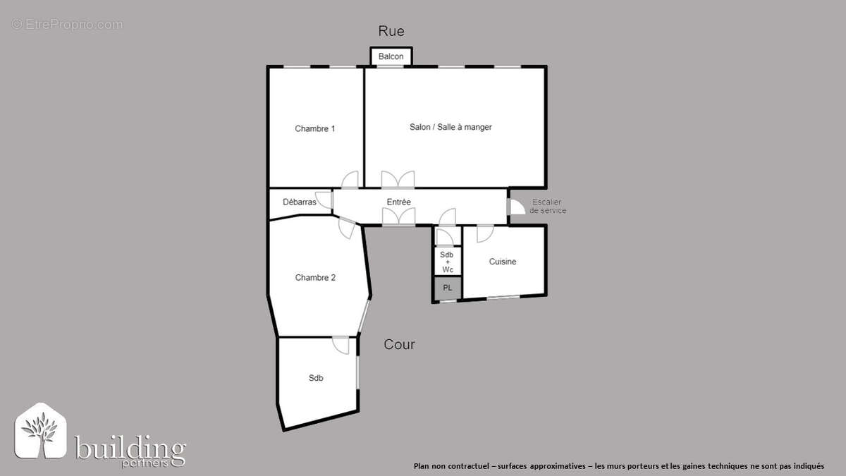 Appartement à PARIS-17E