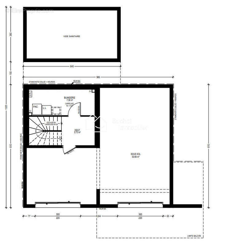 Terrain viabilisé avec vue dégagée et maison de 130 m2 avec sous-sol aménageable - photo 9