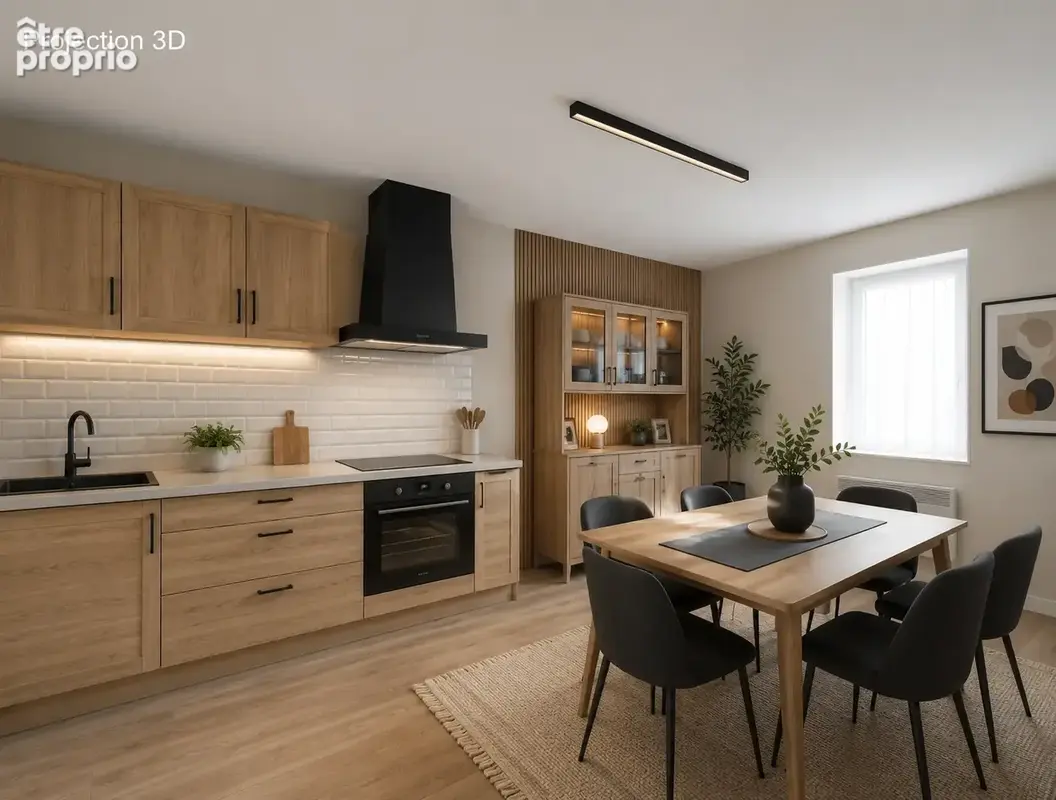 Cuisine projection 3D
