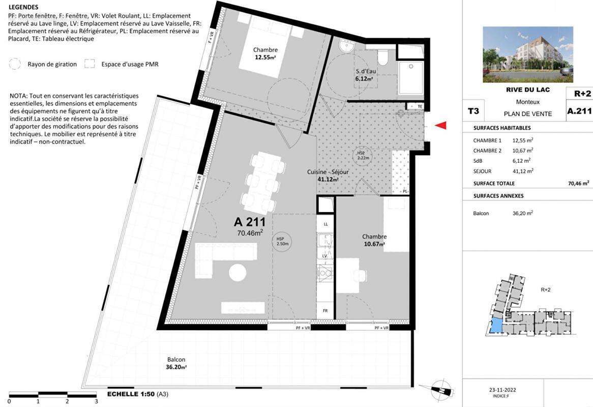 Appartement à MONTEUX