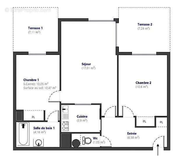 Appartement à CANNES