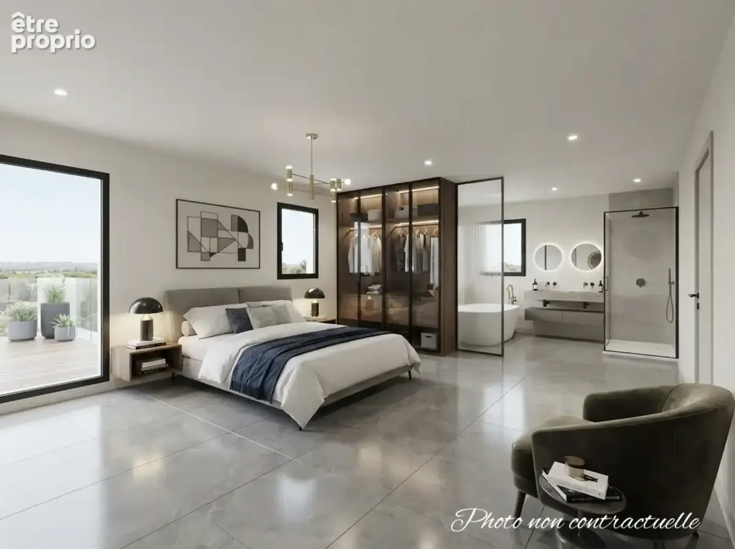 34360 VILLESPASSANS Magnifique villa moderne de 230 m2 avec piscine et terrain de 1285 m2 - photo 8