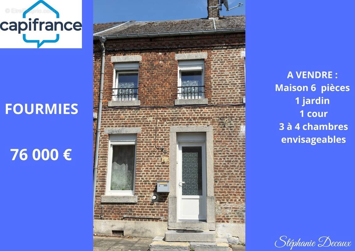 Maison à FOURMIES