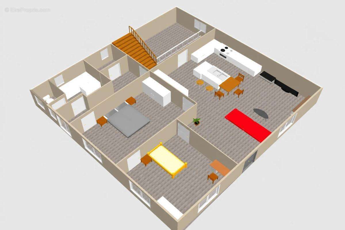 Ensemble immobilier loué à Wittenheim, 9 pièces - photo 26