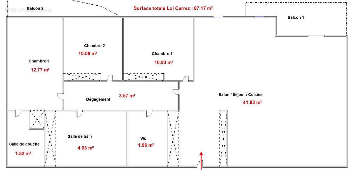 Appartement 4 pièces de standing - Montpellier - photo 7