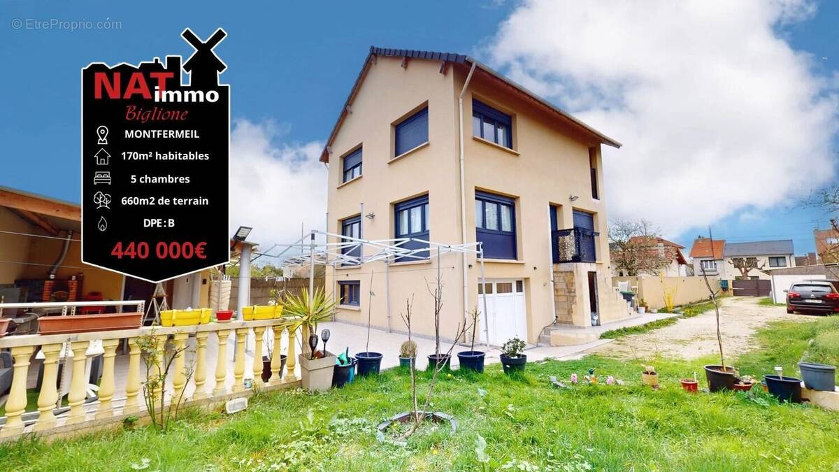 Maison à MONTFERMEIL