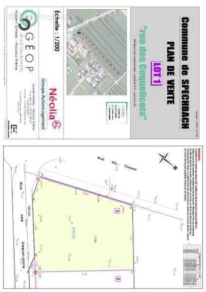 Terrain à SPECHBACH-LE-HAUT
