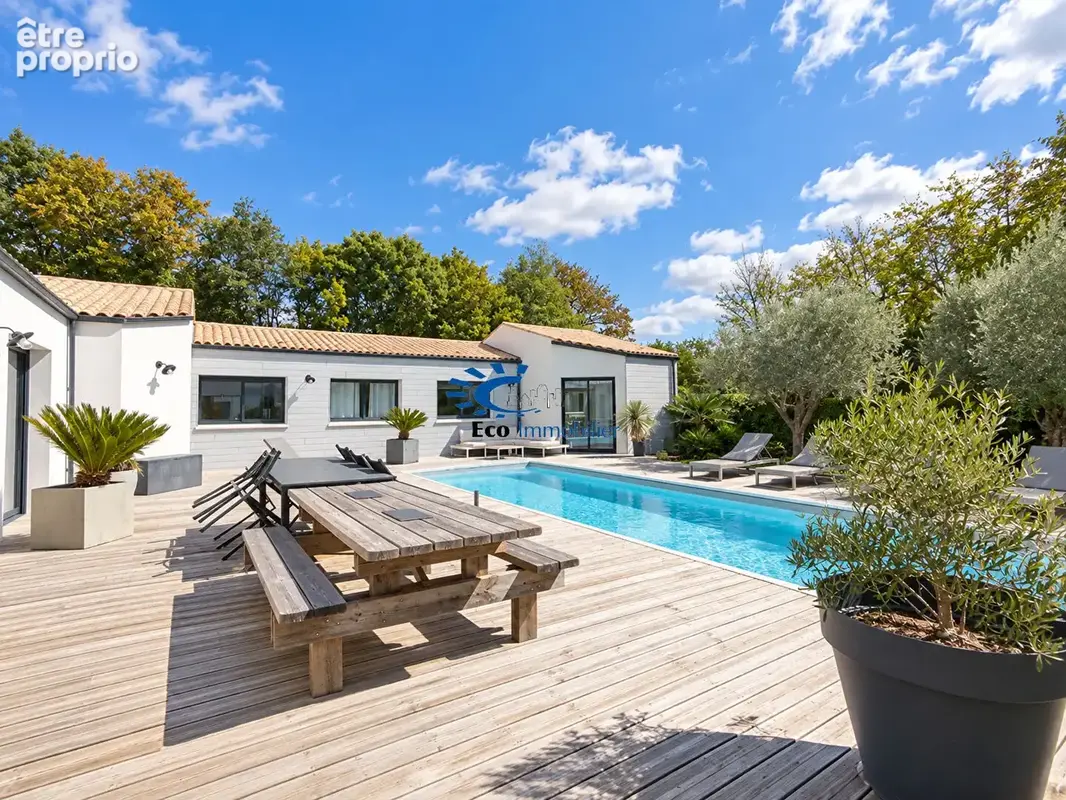 5 min d'aigrefeuille d'aunis maison 212 m² 6 chambres piscine et jardin - photo 14