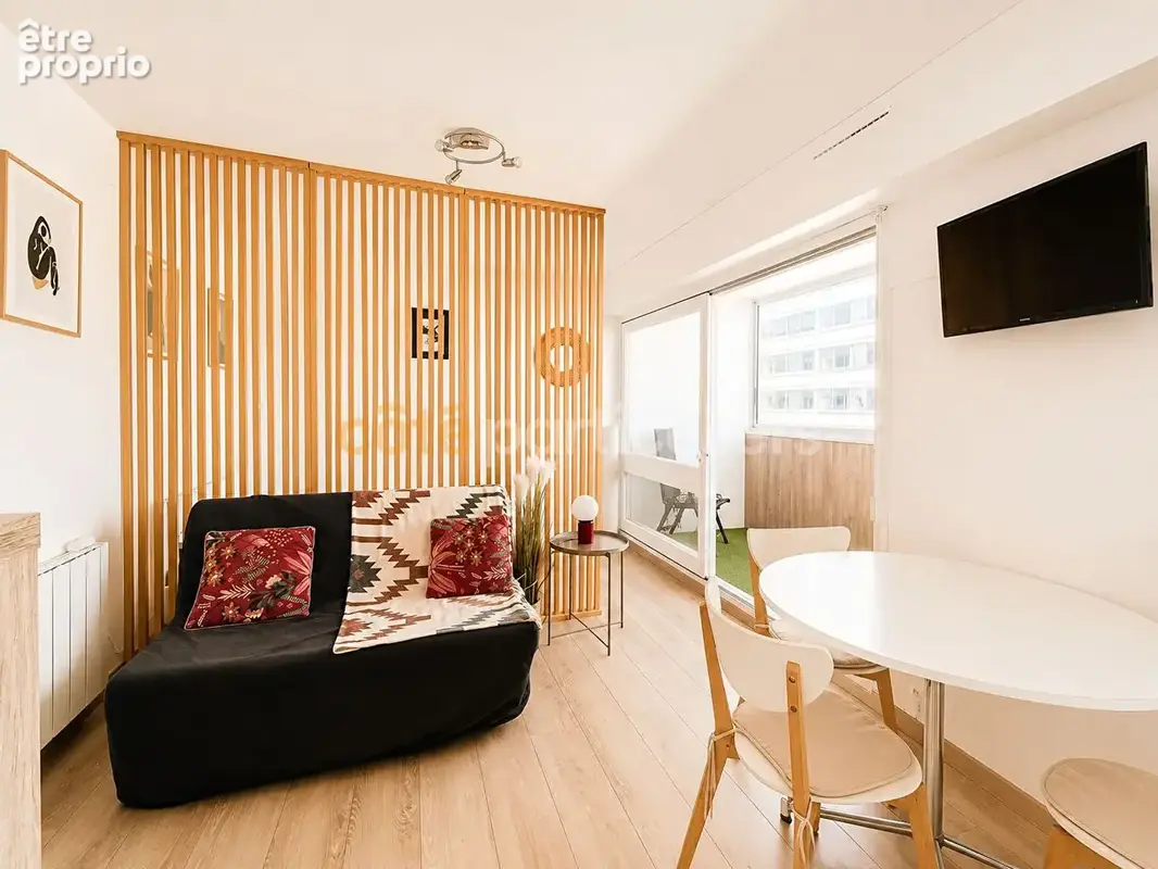 Saint-hilaire-de-riez -- appartement -- t1 bis -- 24 m2 -- vue mer -- loggia - photo 5