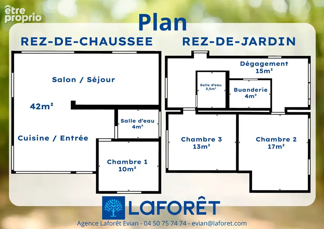 Maison Publier 4 pièces de 105.54m²  avec vue lac dans un secteur calme et recherché - photo 15