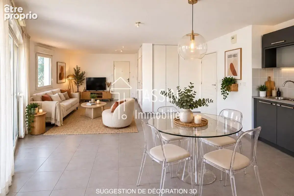Appartement à TASSIN-LA-DEMI-LUNE