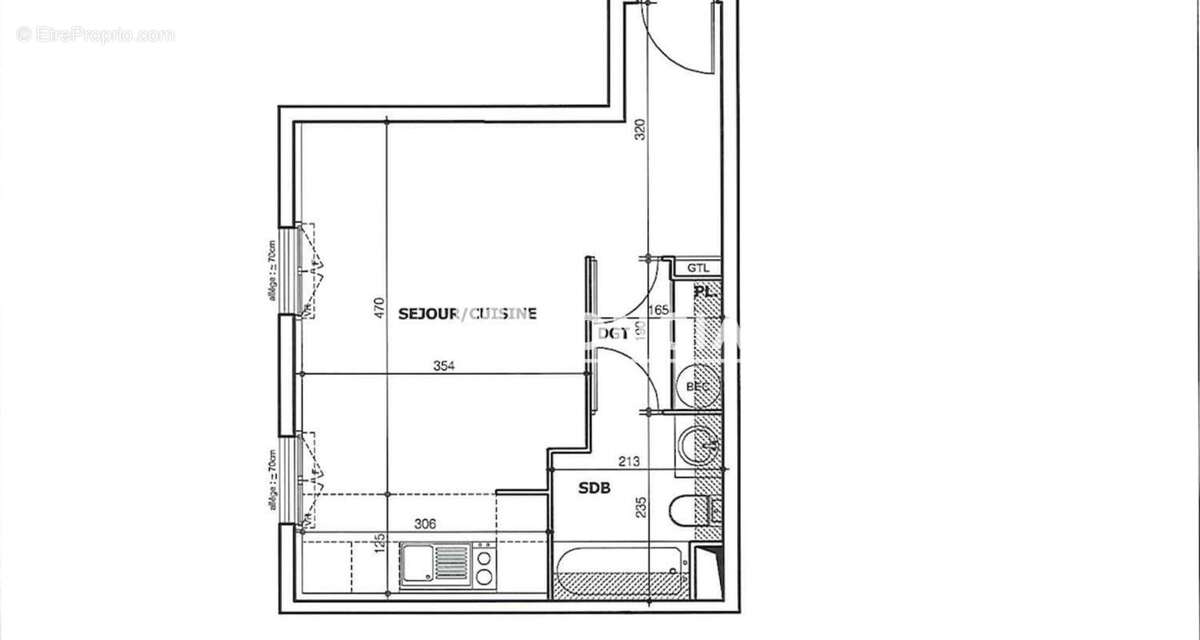 À vendre – studio lumineux refait à neuf – châtillon (92320) - photo 5