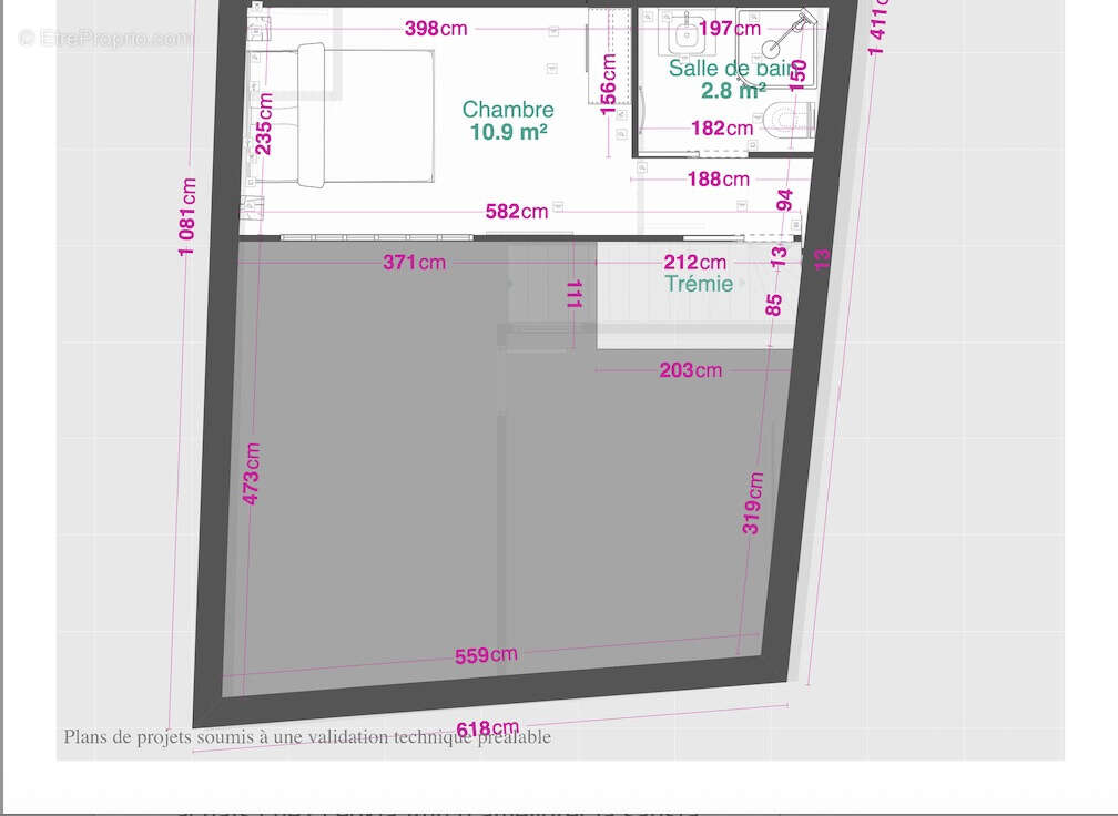Charmant T3 de 51,90 m2 avec Mezzanine - photo 19