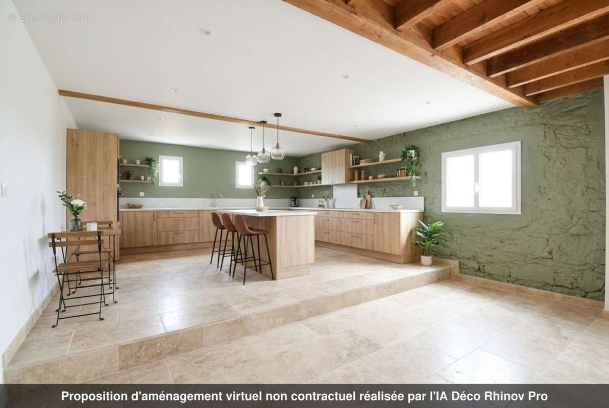 Maison en pierre à rénover avec appartement indépendant et terrain clos MIRAMONT DE GUYENNE (47) - photo 11