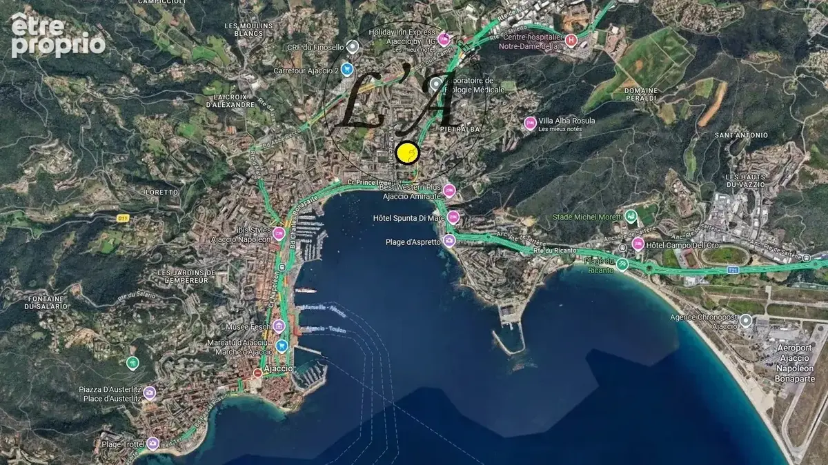 AJACCIO – Beau T2 de 58 m², terrasse et parking - photo 22