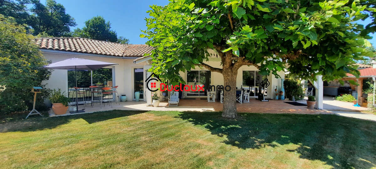 Grande maison individuelle de plain-pied avec piscine et vaste terrain arboré - photo 2