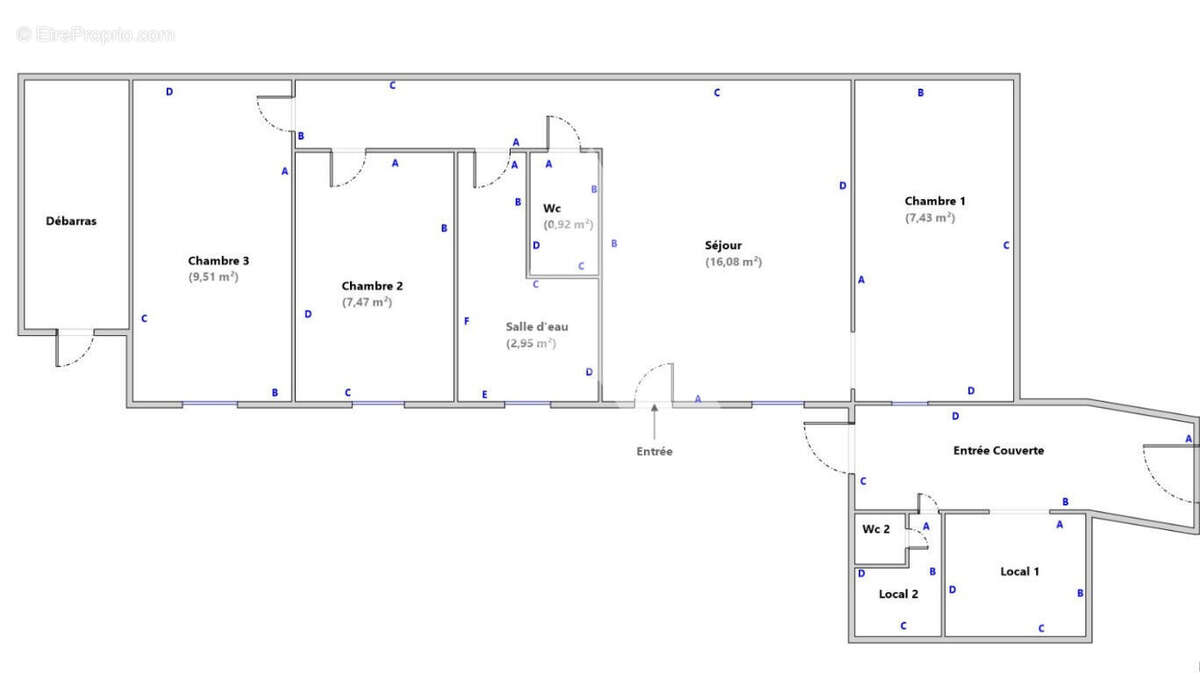 Appartement à LA TREMBLADE