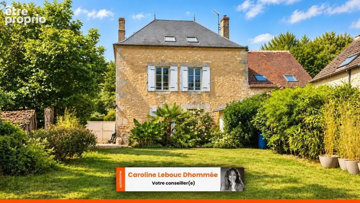 Maison de caractère 180 m² rénovée par architecte (travertin, laine de bois) sur jardin 700 m² — À l'orée de la forêt - photo 2