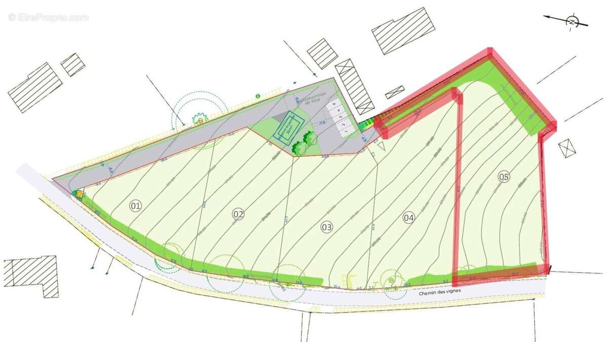 Terrain constructible de 2029m² - photo 3