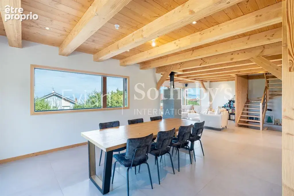 PROCHE VIAN : A PUBLIER Chalet récent avec vue lac - photo 10