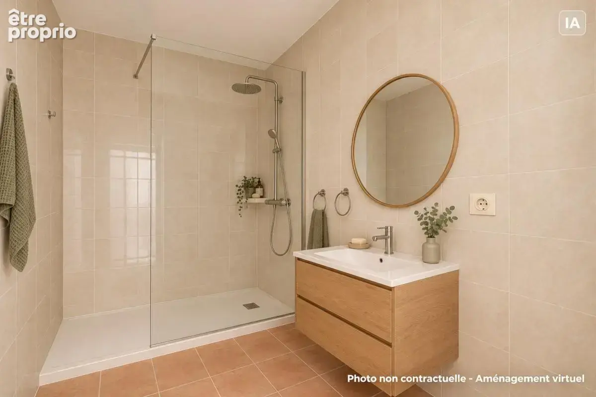 Vente appartement 2 chambres - 6ème étage - vue Rhône - Balcon - photo 12