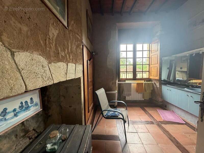 MARCIAC(32): ancienne SEIGNEURIE avec BEAU CHATEAU XIV sur 3,5ha, cachée, au bout du chemin, sans voisin, en campagne, 500m2 hab - photo 40