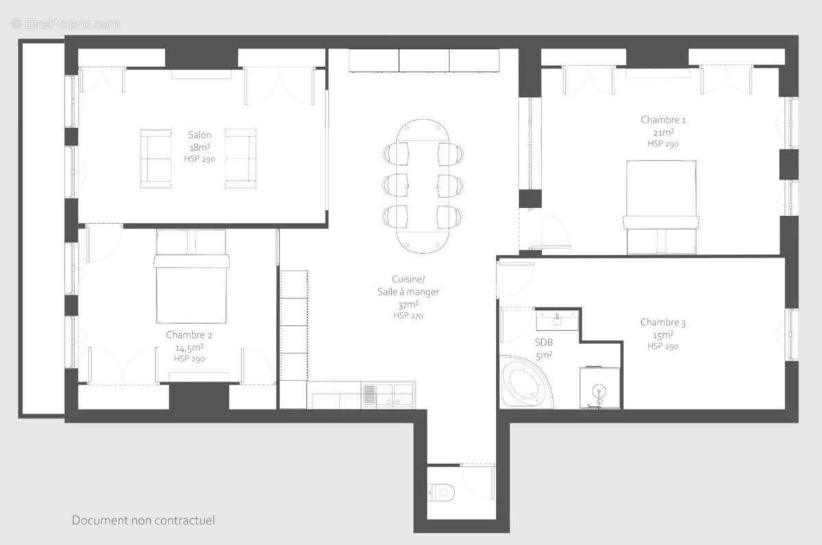 Appartement 115 m² à Lyon-6e  - photo 4